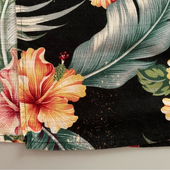 🌺 “Young Hawaii” Muumuu Maxi-Dress Cheongsam size M - Picture 10 of 12